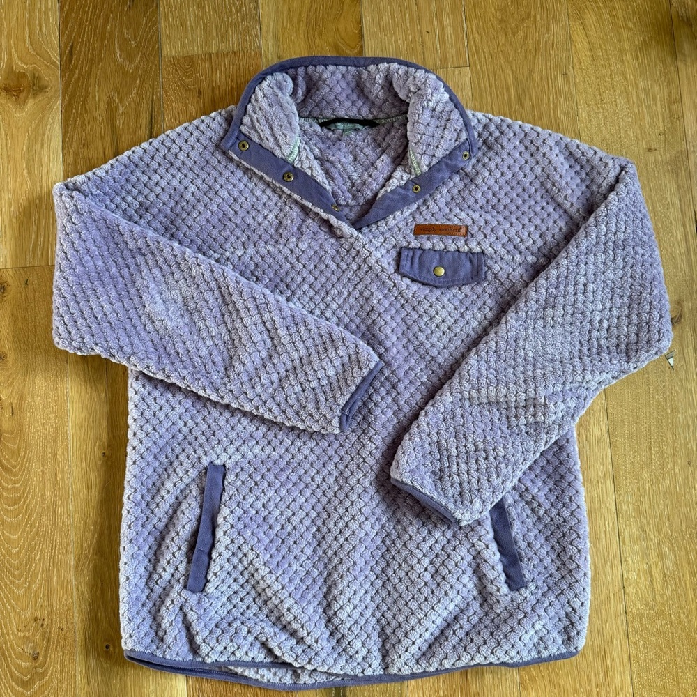 Simply Southern Long Sleeve Pullover Size L-Purple